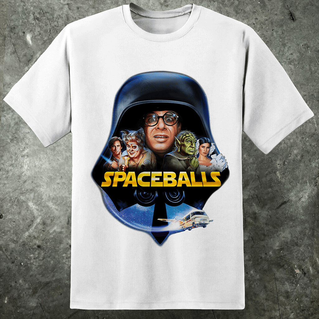 Spaceballs T Shirt Funny Gift for Friends Great Retro Movie Merch Idea