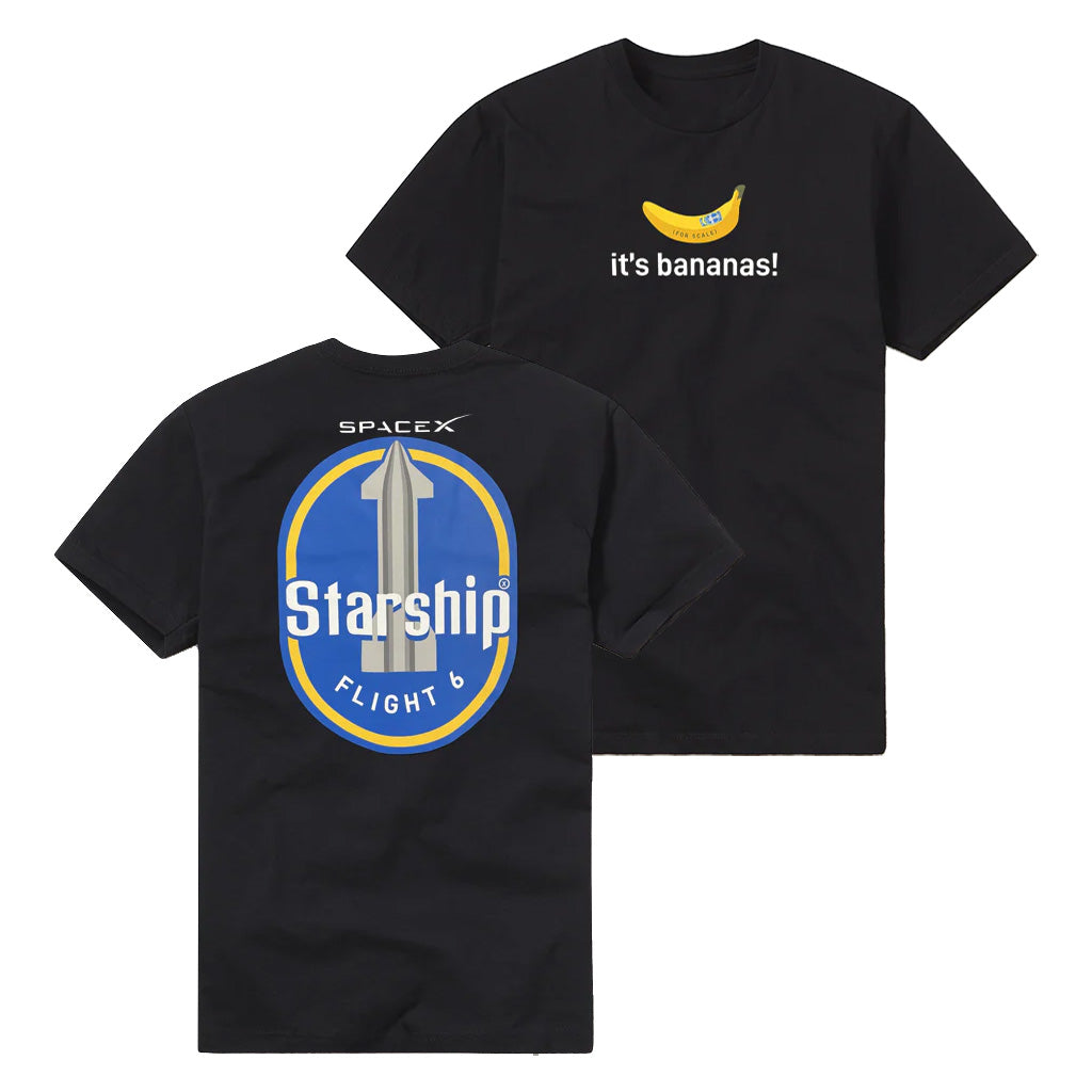 SpaceX Merch Starship Flight 6 T-Shirt Gift Ideas For Dudes SpaceX Merch Starship Flight 6 T-Shirt Gift Ideas For Dudes