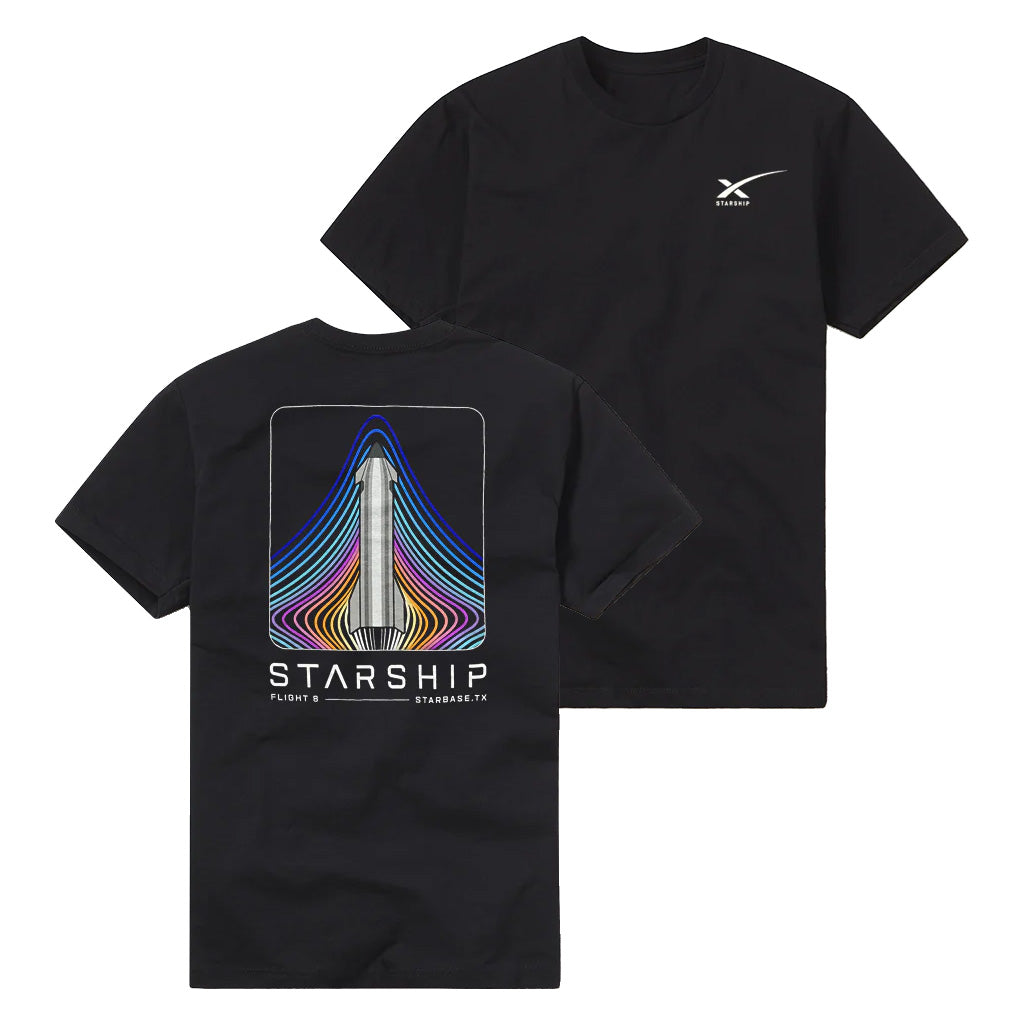 SpaceX Merch Starship Flight 8 T-Shirt Presents For Dad SpaceX Merch Starship Flight 8 T-Shirt Presents For Dad