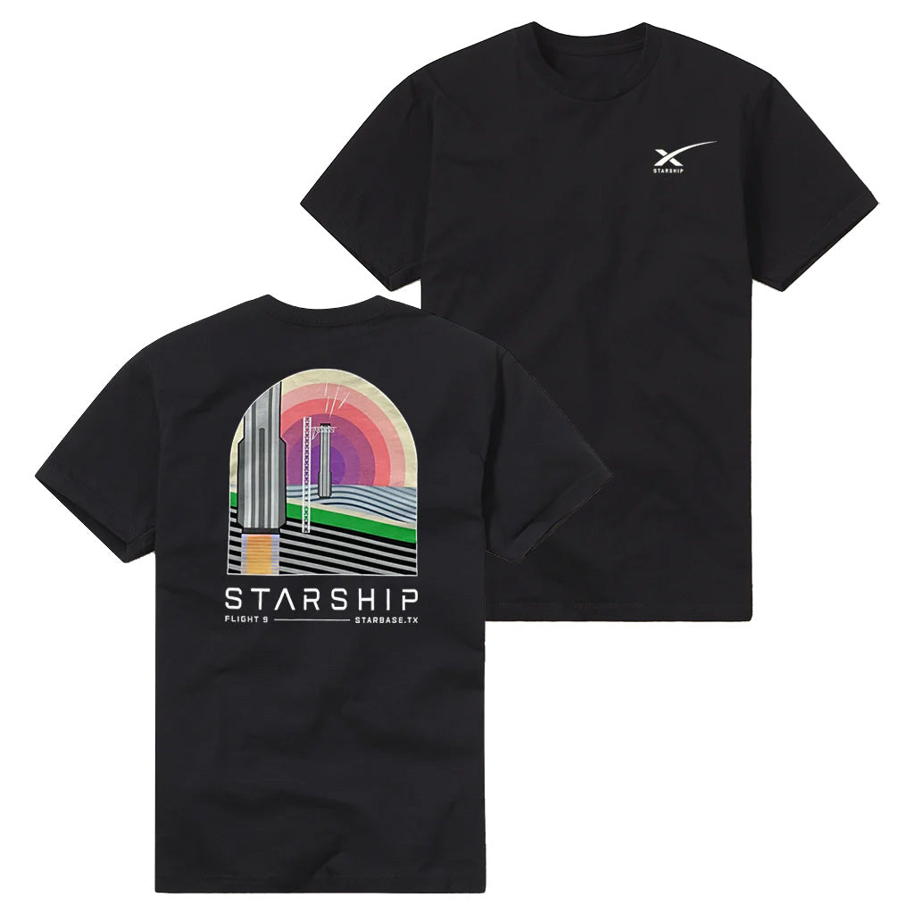 SpaceX Merch Starship Flight 9 T-Shirt Presents For Friends SpaceX Merch Starship Flight 9 T-Shirt Presents For Friends