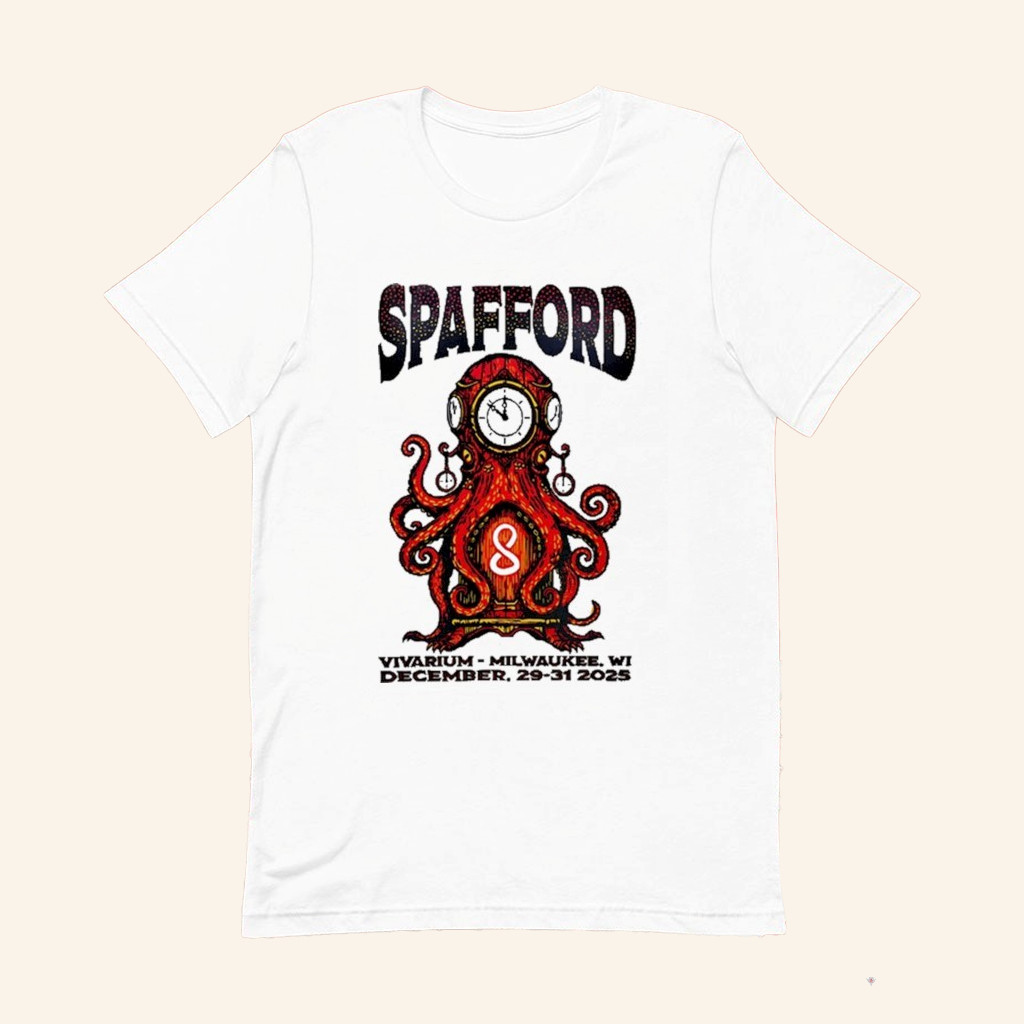 Spafford Dec 29 31 2025 At Vivarium Milwaukee WI T-Shirt Spafford Merch Gifts For Music Fans