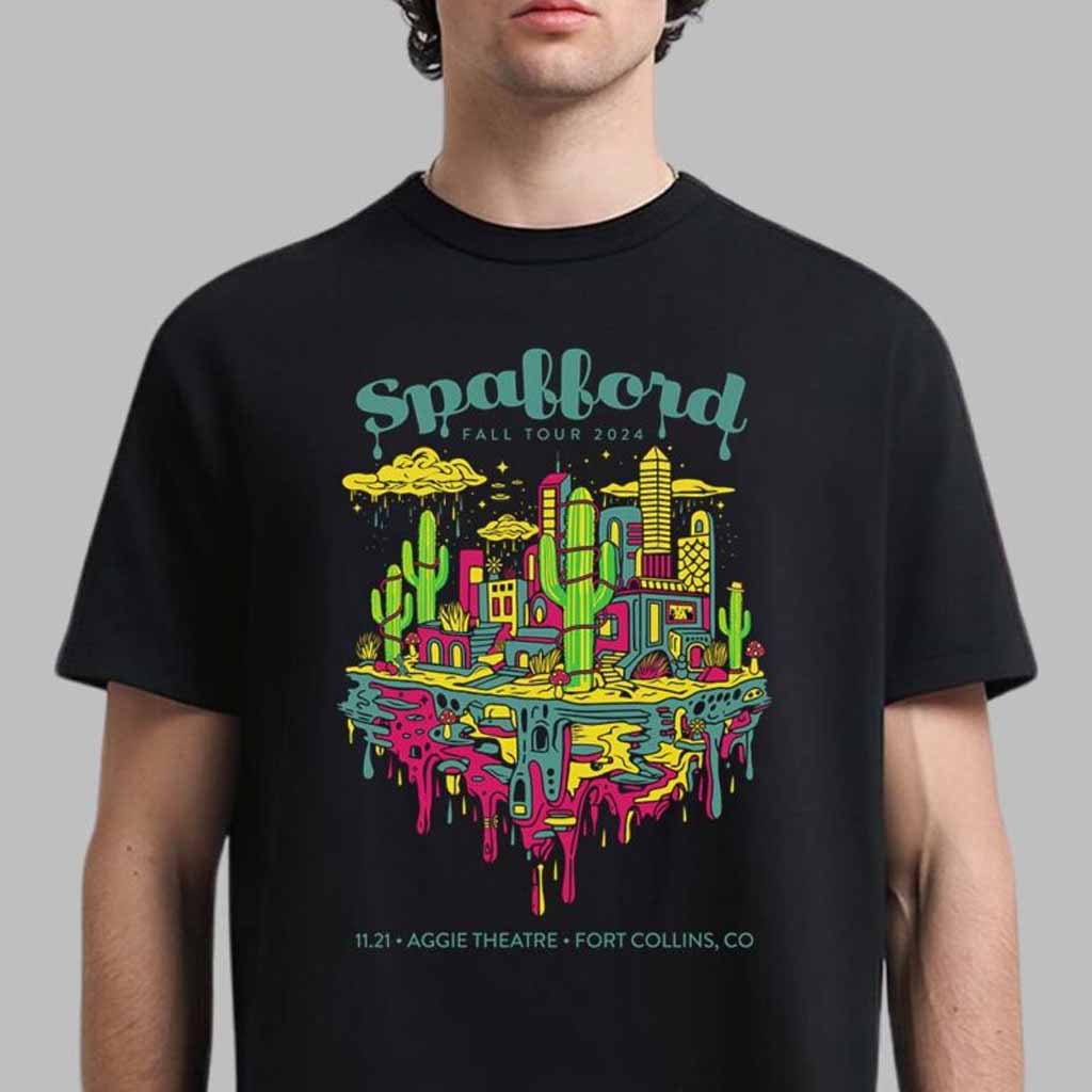 Spafford Three Nights Of Colorado Fall Tour 2024 Poster For Fort Collins At Aggie Theatre On November 21 2024 T-Shirt Gifts For Brother-1