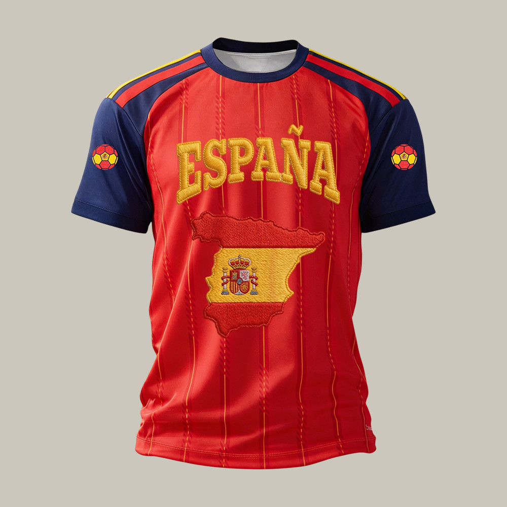 Spain FIFA World Cup 2026 T-Shirt World Cup Clothes Good Gift For Huge Fans