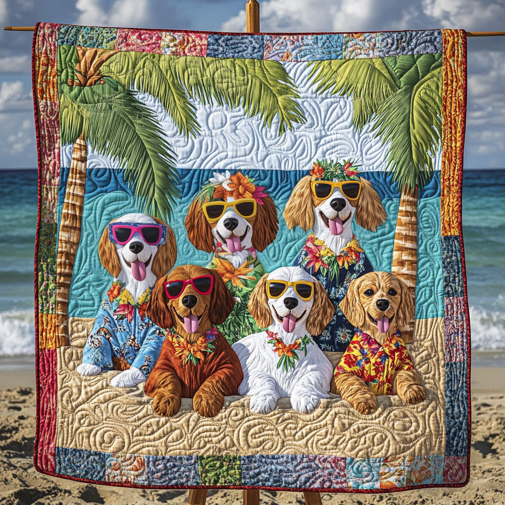 Spaniel in the Breeze Quilted Blanket Dog And Owner Gift Ideas