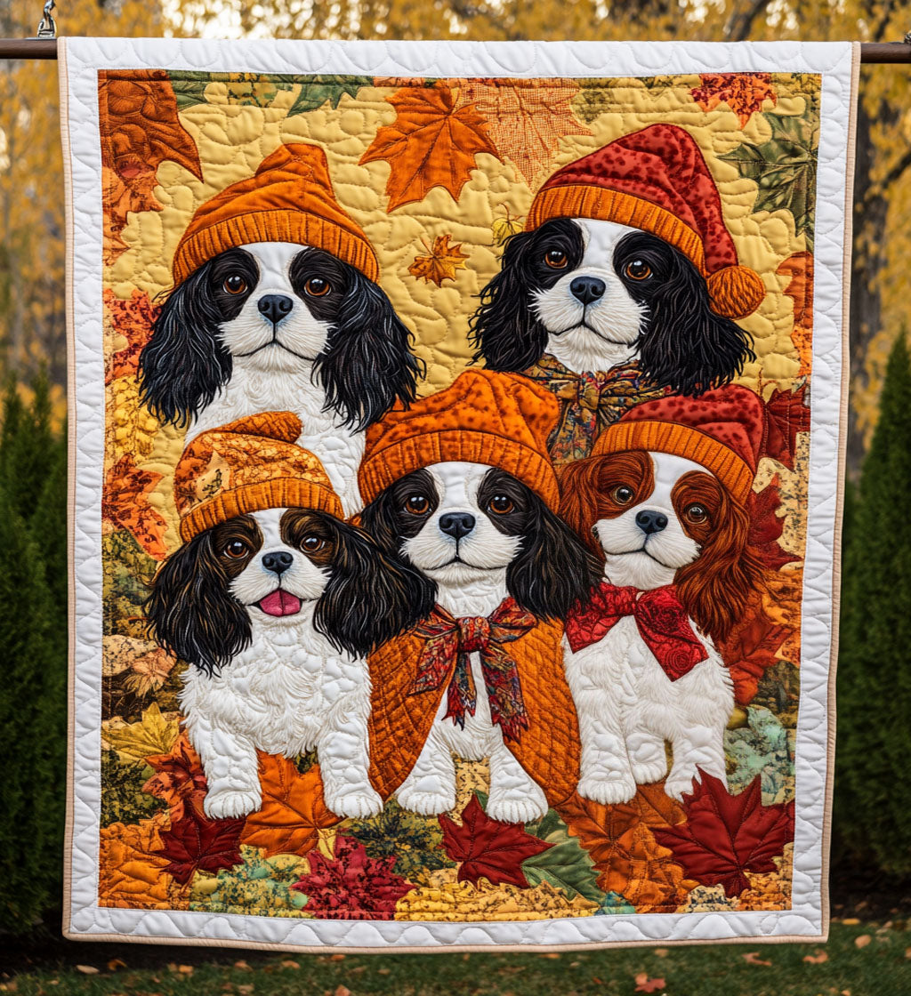 Spaniel Slumber Quilted Blanket Best Christmas Gifts For Dog Lovers
