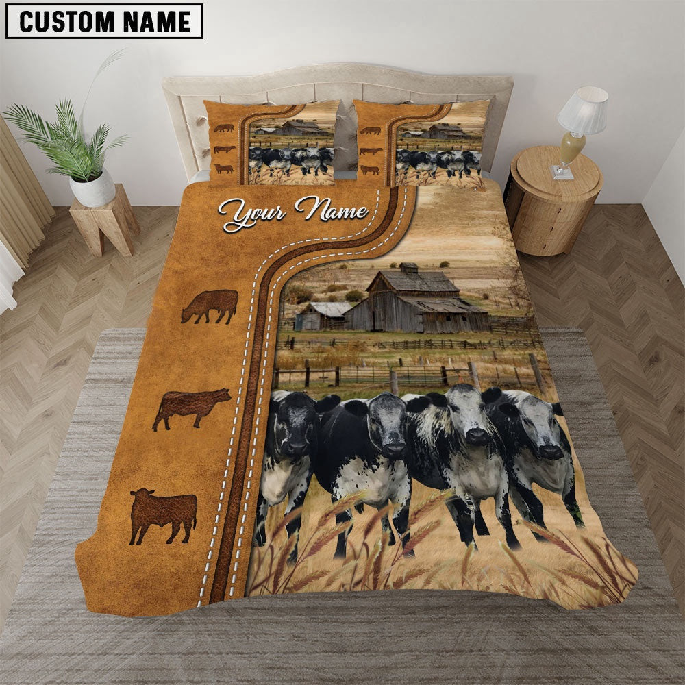 Speakle Park On The Farm Personalized Name Bedding Set Farmhouse Bedding Set Couple Gifts