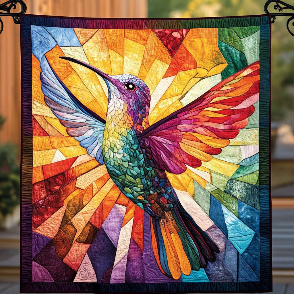Spectrum Glow Quilted Blanket Gift Ideas For Bird Lovers