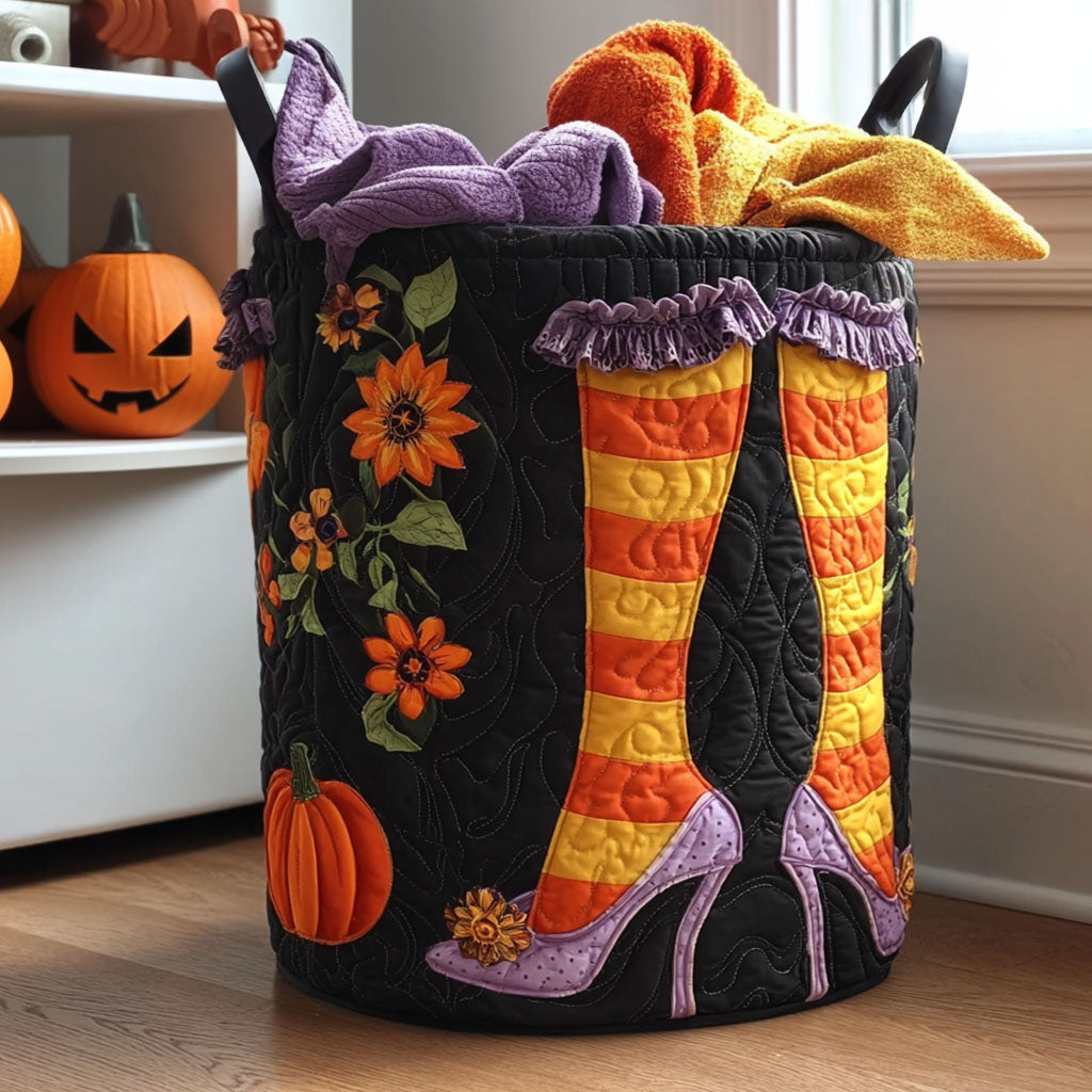 Spellbound Nights Quilted Laundry Basket Great Idea For New Home