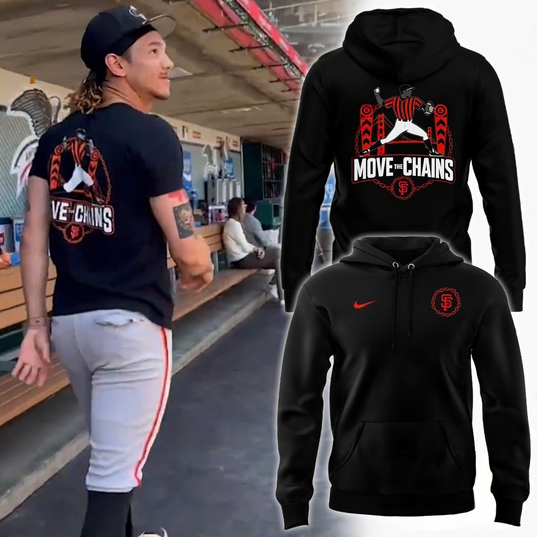 Spencer Bivens San Francisco Giants Move The Chains Hoodie Gifts For Fans