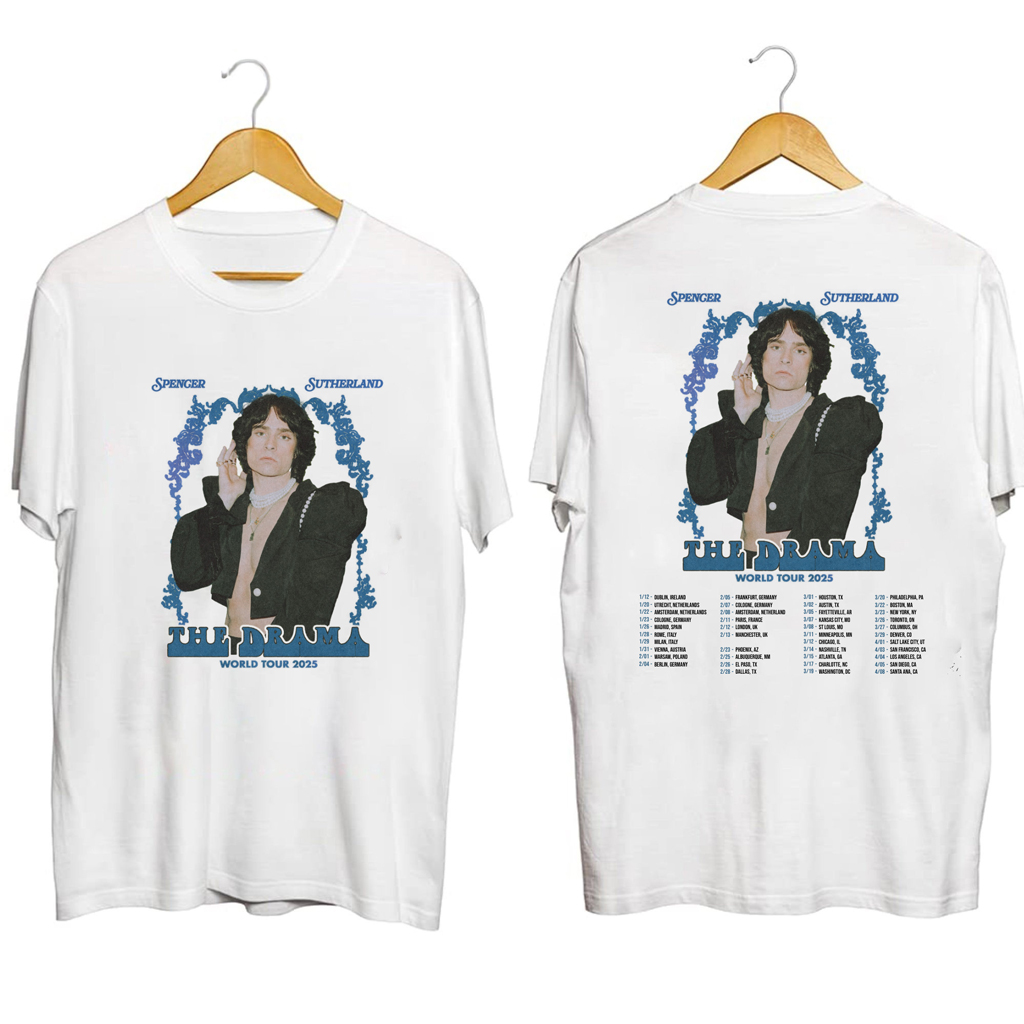 Spencer Sutherland The Dramma Tour Shirt Spencer Sutherland Merch Gifts For Music Enthusiasts Spencer Sutherland The Dramma Tour Shirt Spencer Sutherland Merch Gifts For Music Enthusiasts