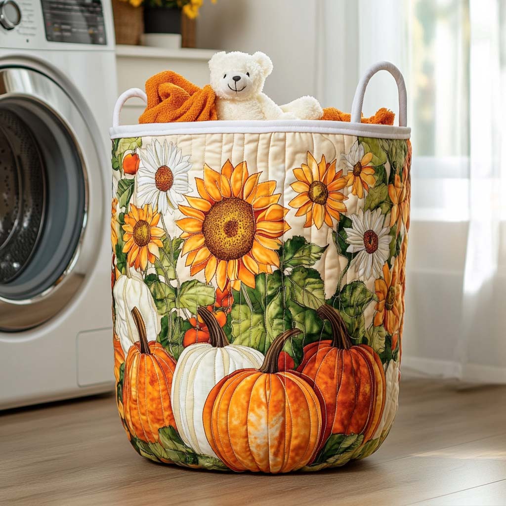 Spice Dreams Quilted Laundry Basket Gift To Brighten Their Day