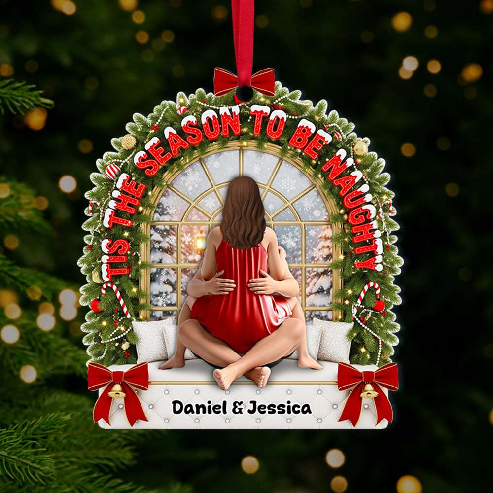 Spicy Couple Ornament - Personalized Christmas Gifts For Couple - Xmas Home Decoration Gift