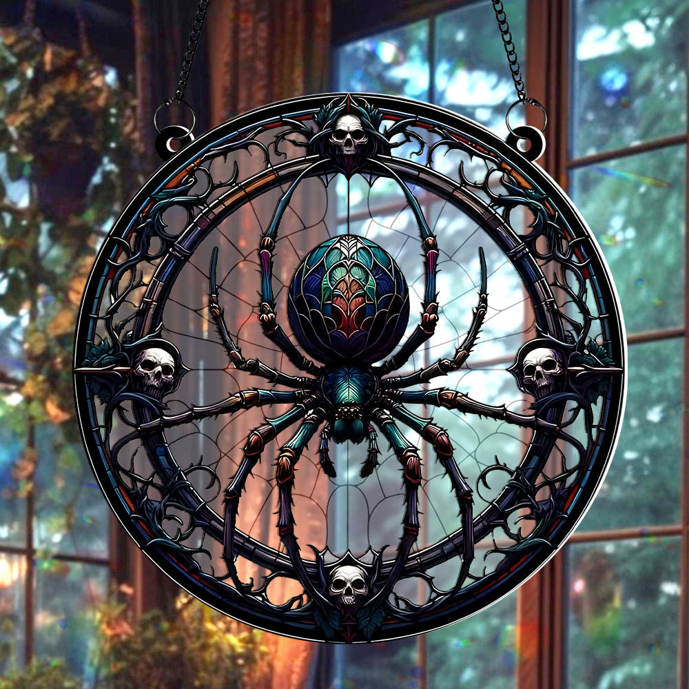 Spider Suncatcher Ornament - Festive Holiday Keepsake Gift