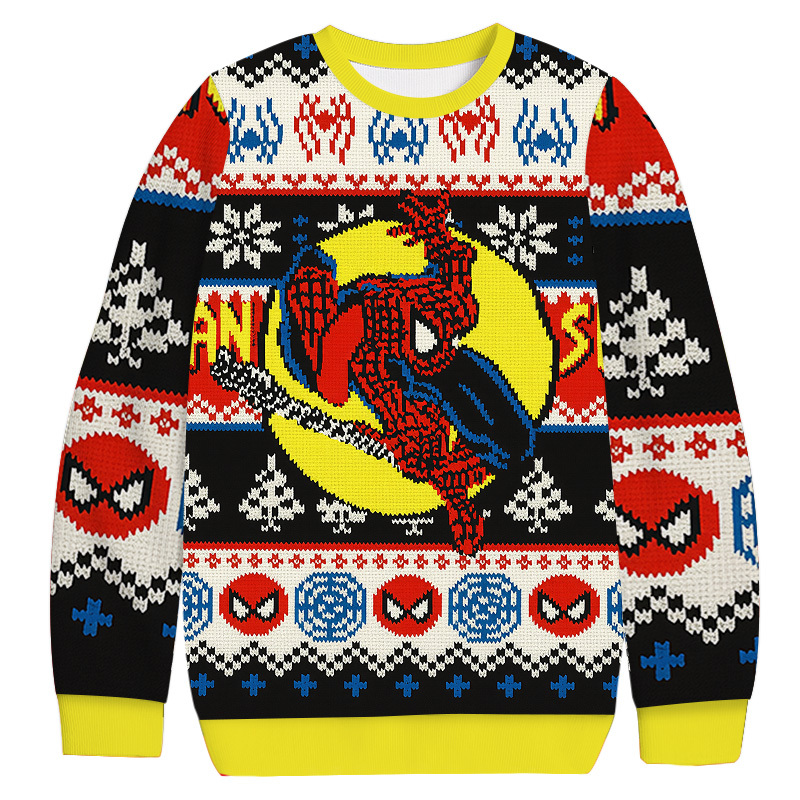 Spidey Jump Christmas Ugly Sweatshirt Holiday Joke Gift Idea Spidey Jump Christmas Ugly Sweatshirt Holiday Joke Gift Idea