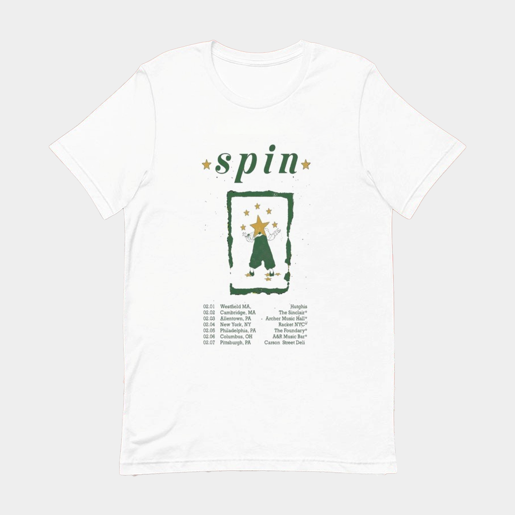 Spin February Tour 2026 Dates T-Shirt Good Gifts For Friends