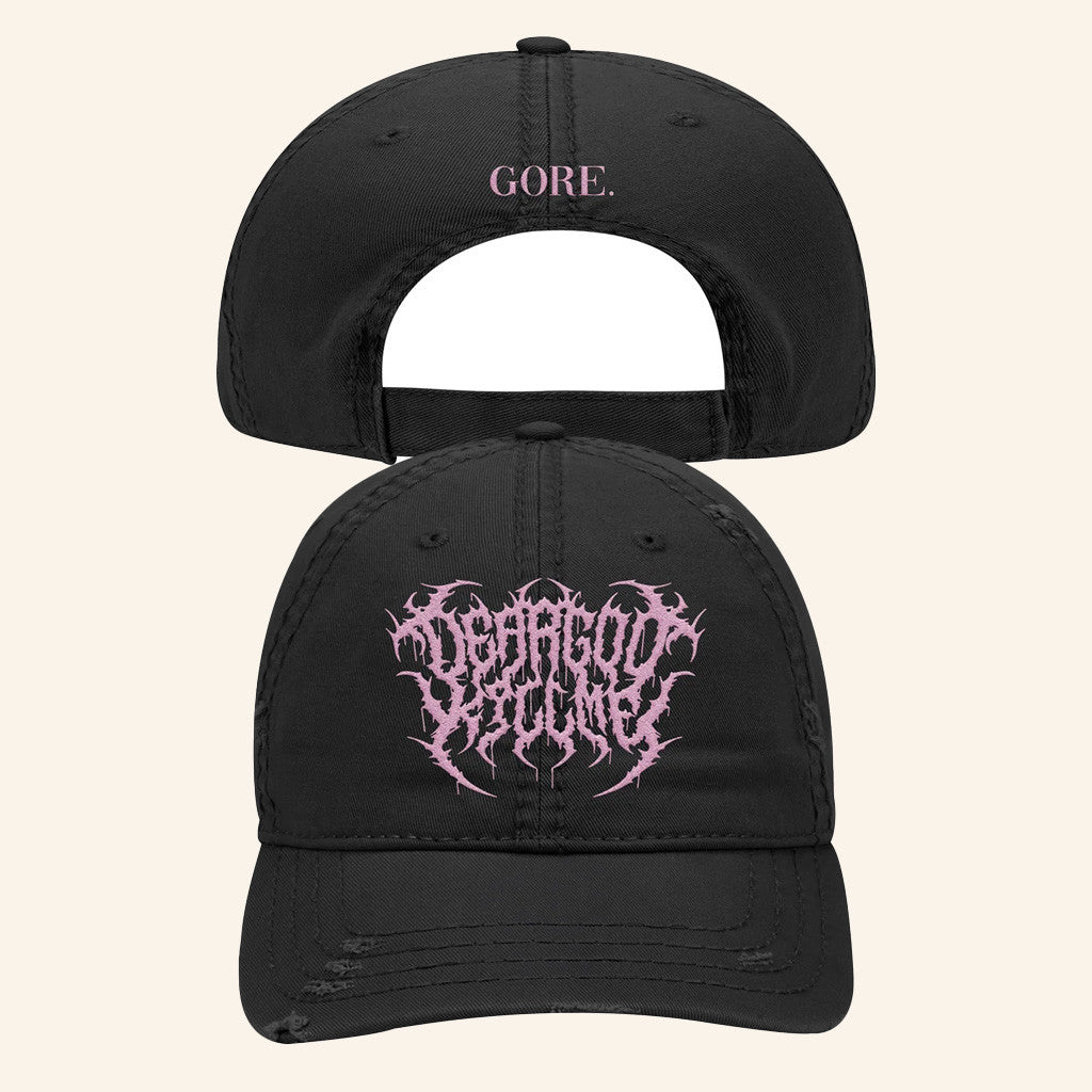 Spinefarm Merch Gore Gdkm Black Dad Hat Gifts For Brother Spinefarm Merch Gore Gdkm Black Dad Hat Gifts For Brother
