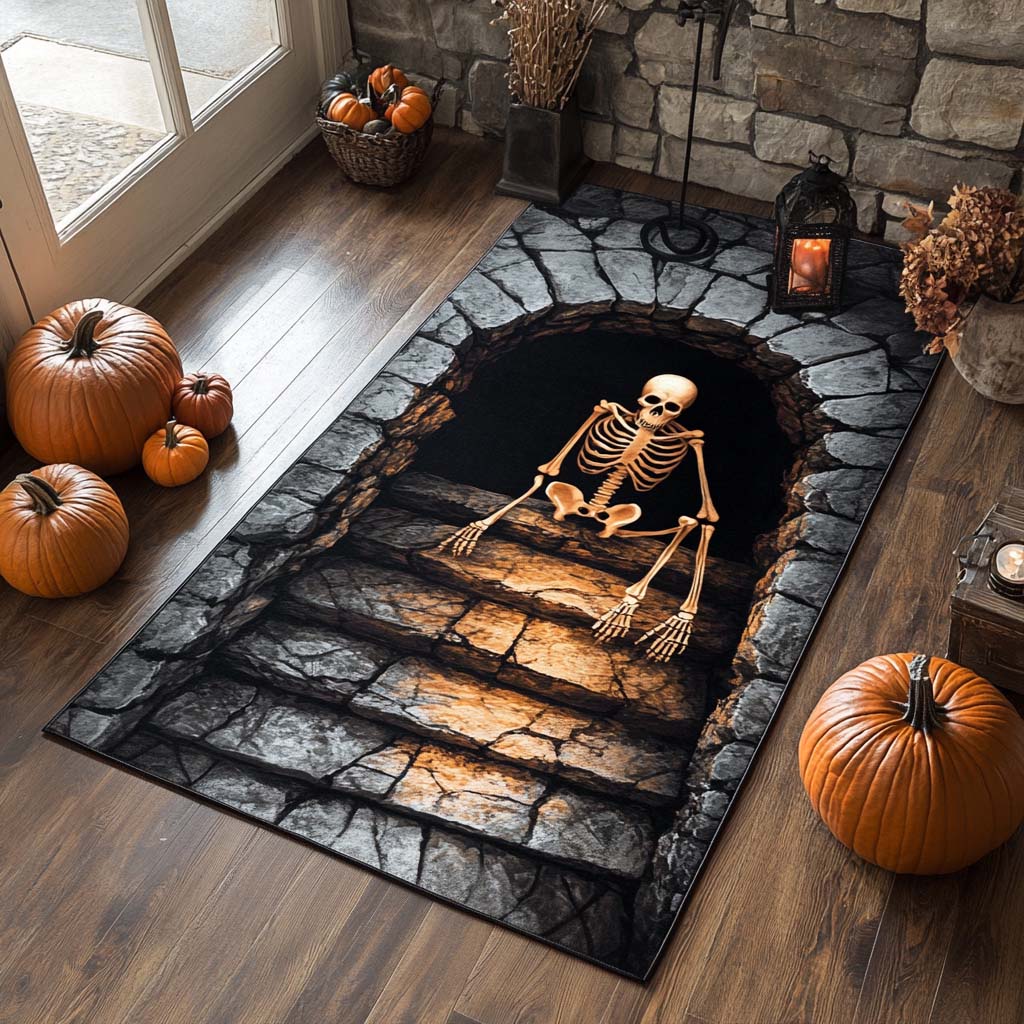 Spiral Tomb Area Rug Home Entrance Decor Ideas Halloween Gift Ideas