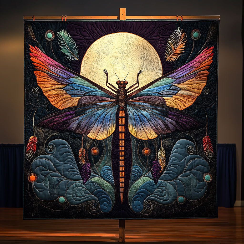 Spirit Dragonfly Quilt Blanket Dragonfly Throws Blanket Moms First Christmas Gift