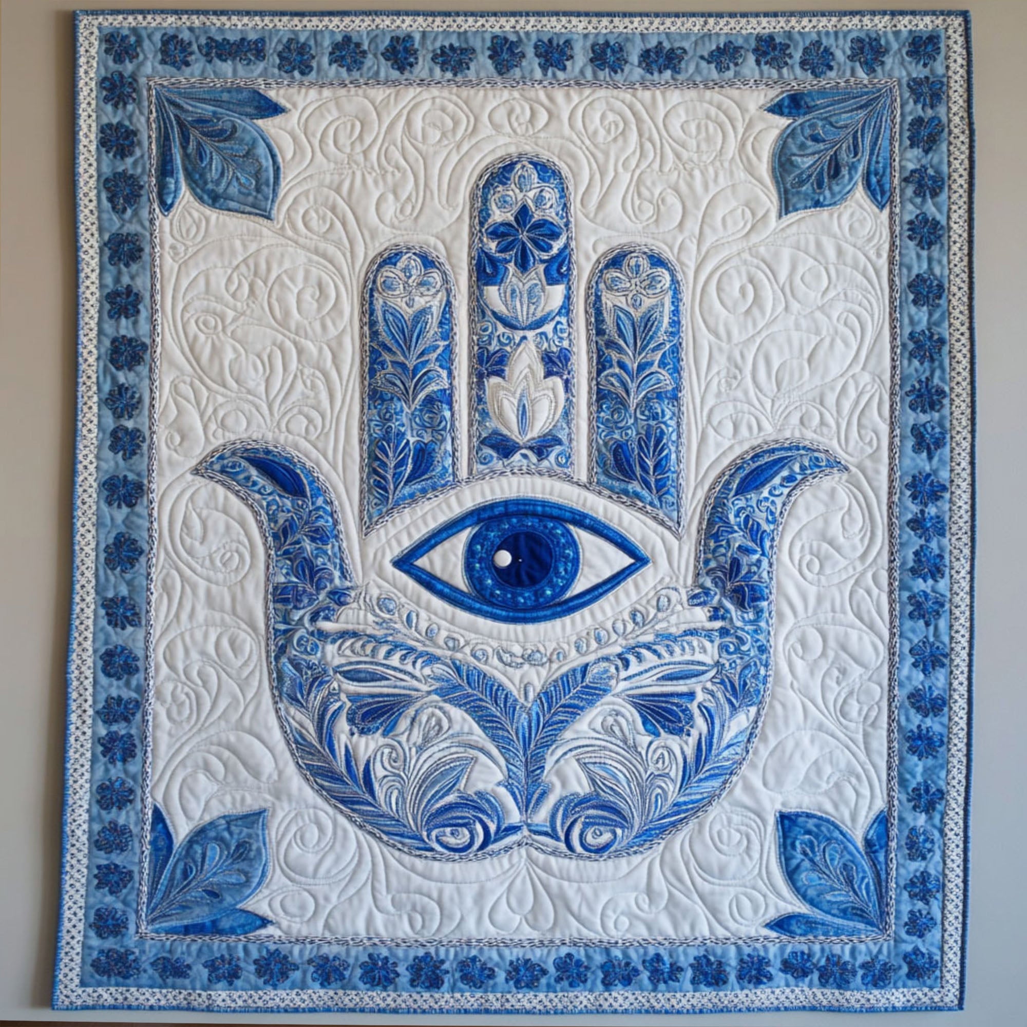 Spirit of Peace Quilted Blanket Cute Bedroom Ideas Lotus Flower Gift Items