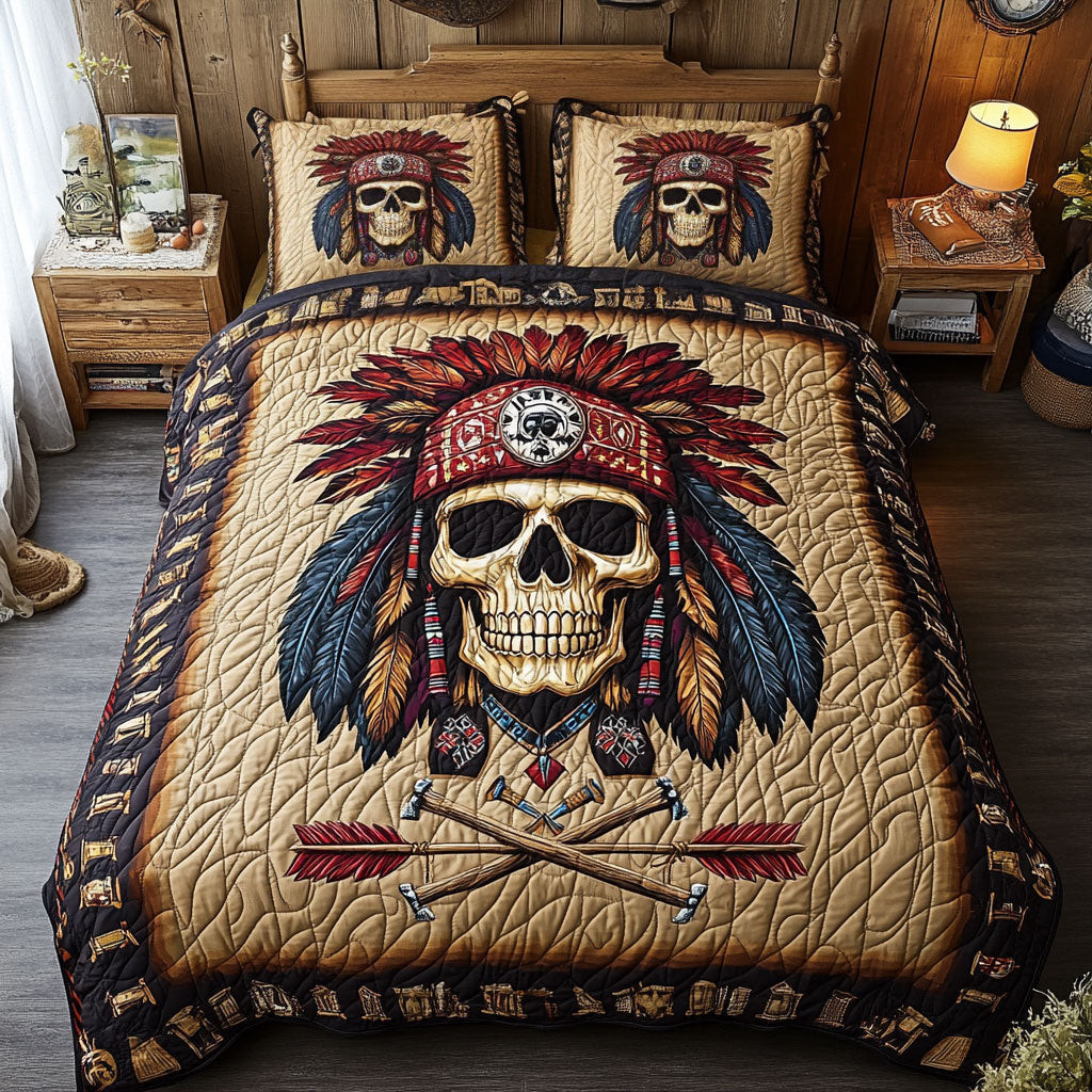 Spirit of the Earth Bedding Set Gifts Decor For Friends and Husband on Halloween Day