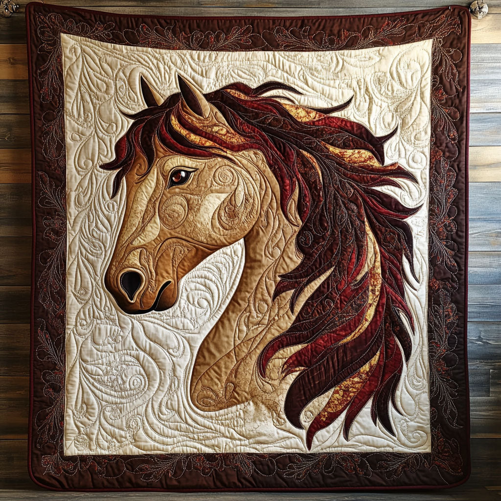 Spirit Of The Stallion Quilt Blanket Horse Blanket Design Christmas Gifts For Wife 2025