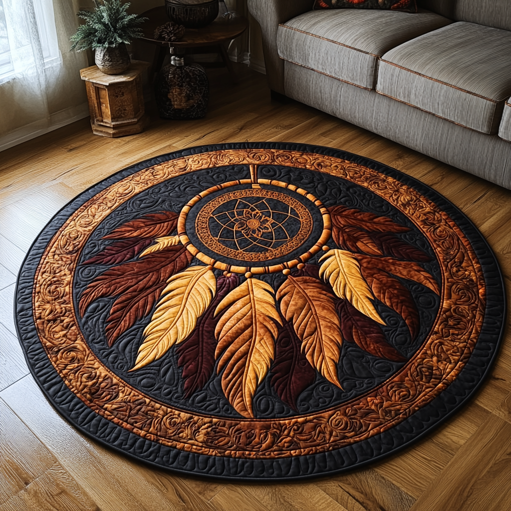 Spirit Weaver Quilted Round Mat Christmas Entryway Decor Things To Get Your Grandma For Christmas