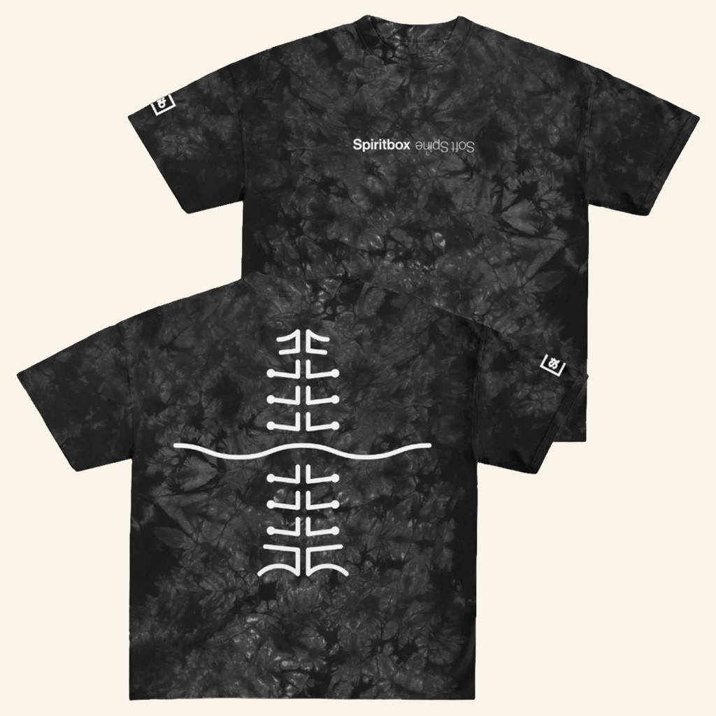 Spiritbox Merch Spine Icon Tie Dye T-Shirt Gifts For Music Enthusiasts