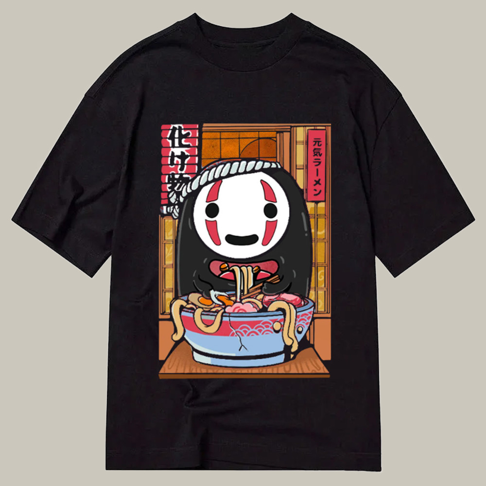 Spirited Ramen Classic Shirt Humor T-Shirts Christmas Gifts For Women