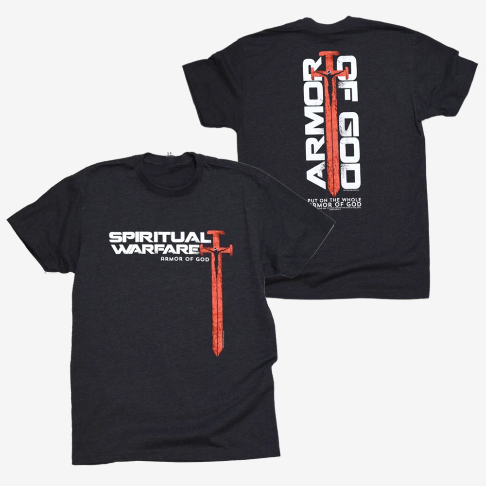 Spiritual Warfare T-Shirt Armor Of God Shirt Unique Presents For Christians