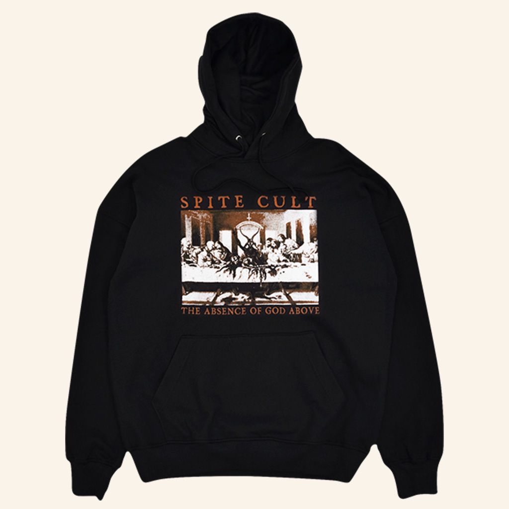 Spite Cult Merch Absence of God Hoodie Husband Christmas Gift Ideas Spite Cult Merch Absence of God Hoodie Husband Christmas Gift Ideas
