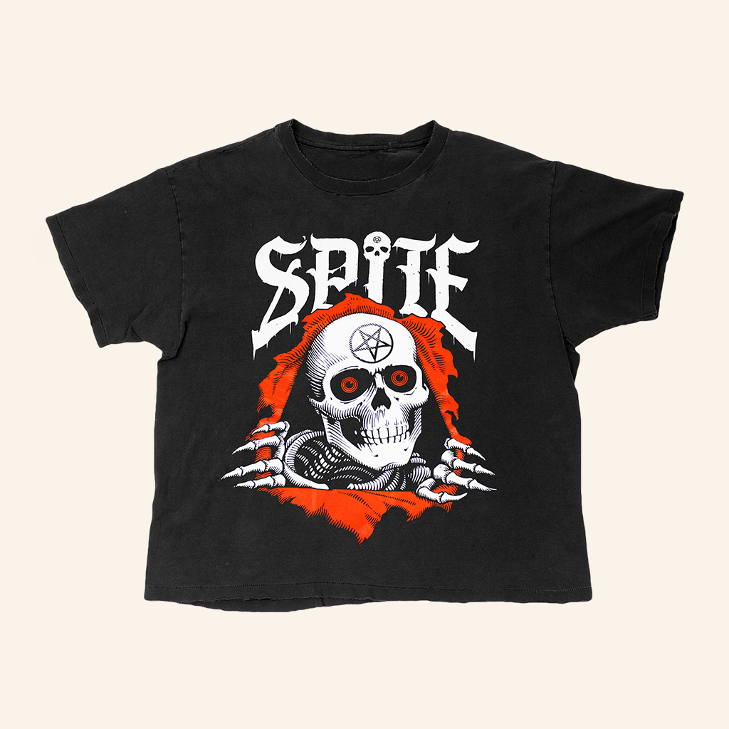 Spite Cult Merch Skeleton Spite T-Shirt Christmas Presents For Him Spite Cult Merch Skeleton Spite T-Shirt Christmas Presents For Him