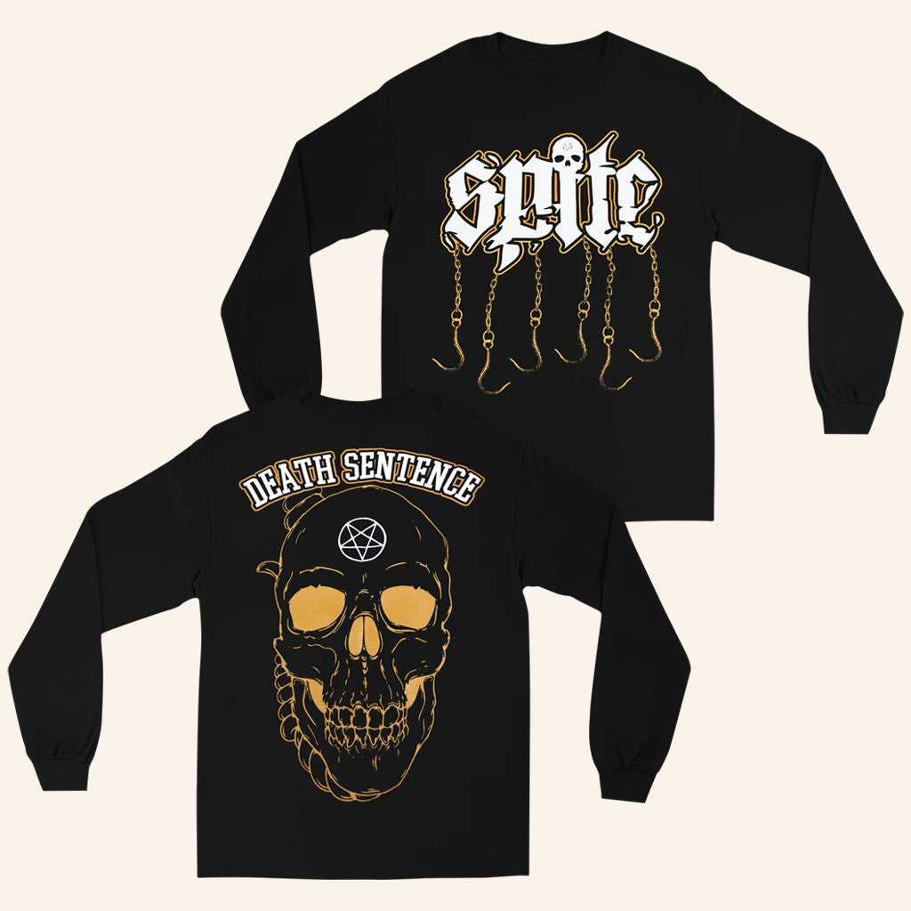 Spite Merch Death Sentence Long Sleeve Shirt Birthday Present For Husband Spite Merch Death Sentence Long Sleeve Shirt Birthday Present For Husband