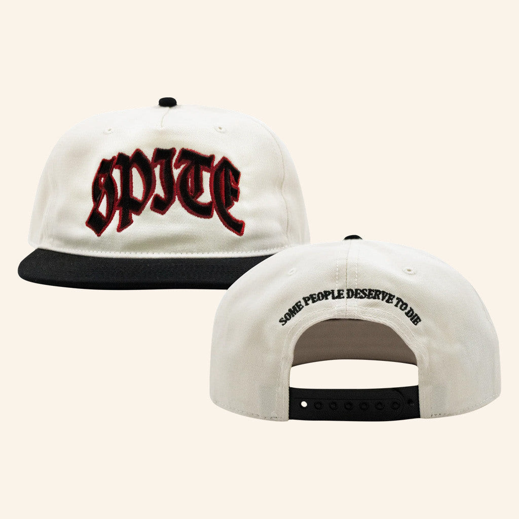 Spite Merch Some People Deserve To Die Embroidered Snapback Hat Gifts For Him Spite Merch Some People Deserve To Die Embroidered Snapback Hat Gifts For Him