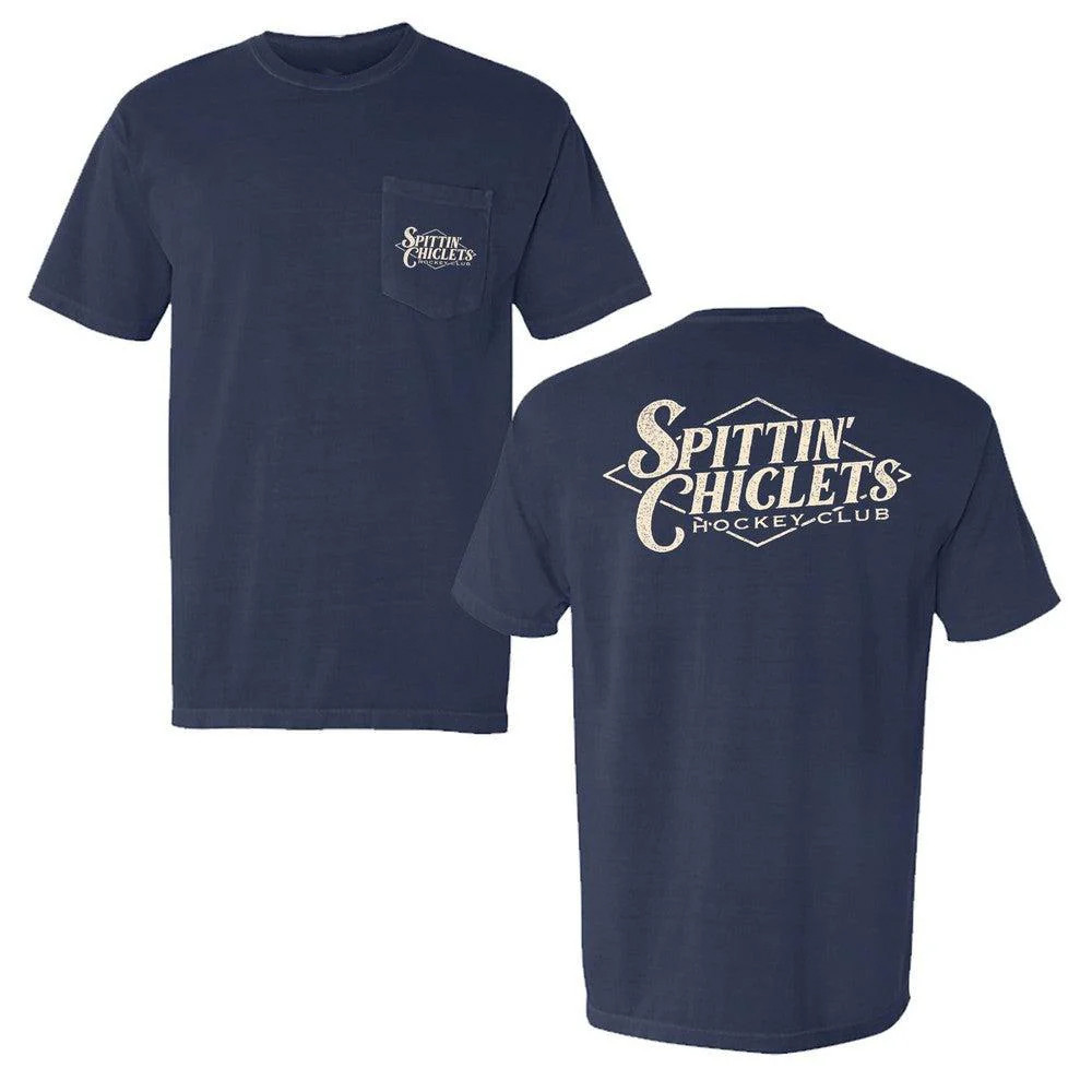 Spittin Chiclets Diamond Pocket T-Shirt Barstool Sports Clothes Best Gift For Streetwear