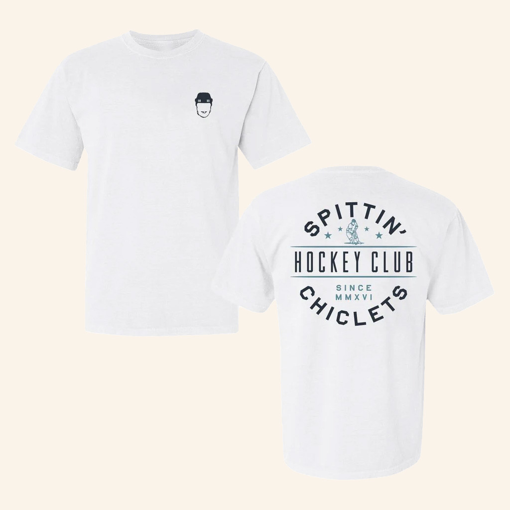 Spittin Chiclets Merch Spittin Chiclets Hockey Helmet T-Shirt Ice Hockey Fan Gifts Spittin Chiclets Merch Spittin Chiclets Hockey Helmet T-Shirt Ice Hockey Fan Gifts