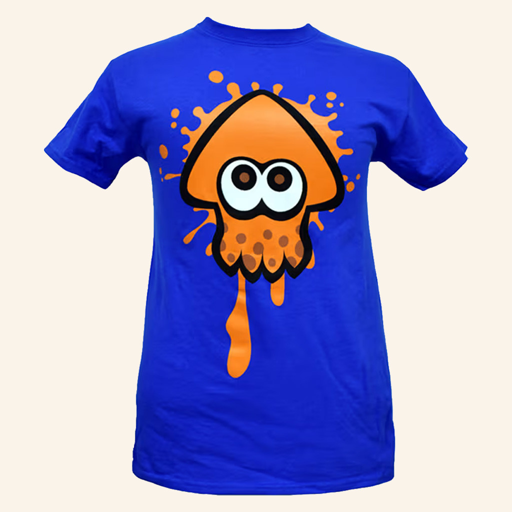Splatoon Merch Splatoon Orange Inkling Squid T-Shirt Gifts For Son Splatoon Merch Splatoon Orange Inkling Squid T-Shirt Gifts For Son
