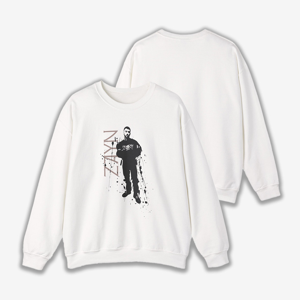 Splatter Zayn Malik Sweatshirt Trendy Clothing Music Gift For Zayn Malik Lovers