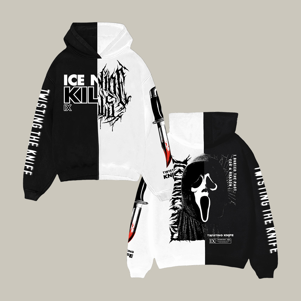 Split Decision Slasher Ice Nine Kills Hoodie Horror Metal Band Merch Ice Nine Kills Fan Gift