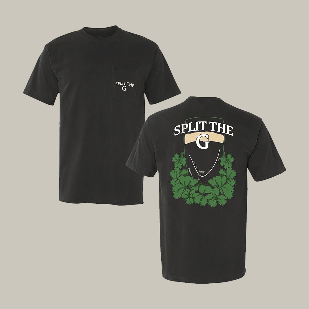 Split The G Guinness T-Shirt Barstool Sports Clothes St Patrick's Day Gift For Him