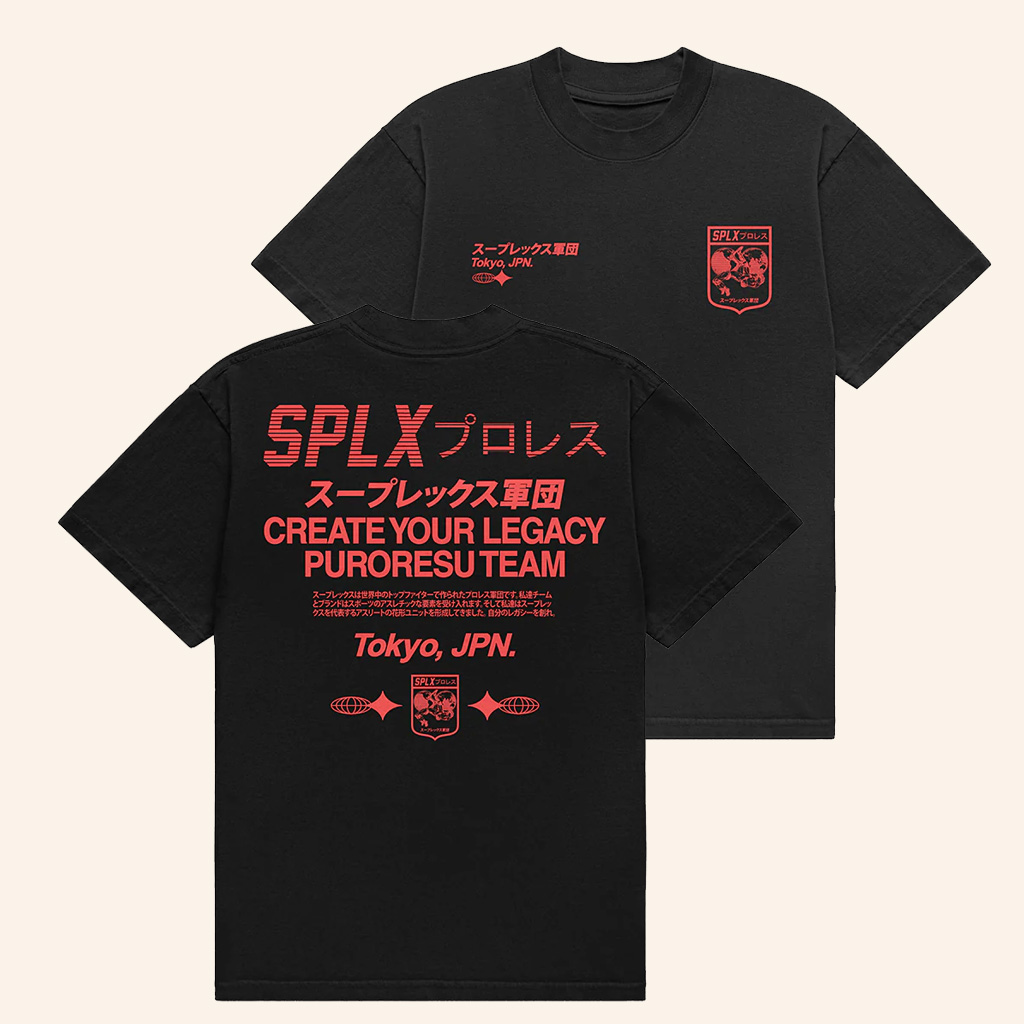 SPLX Apparel Merch SPLX Tokyo JPN T-Shirt Gifts For Pro Wrestling Fans SPLX Apparel Merch SPLX Tokyo JPN T-Shirt Gifts For Pro Wrestling Fans