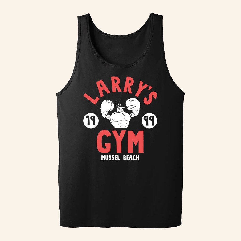 SpongeBob SquarePants Merch Larry's Gym 1999 Tank Top Good Gifts For Friends