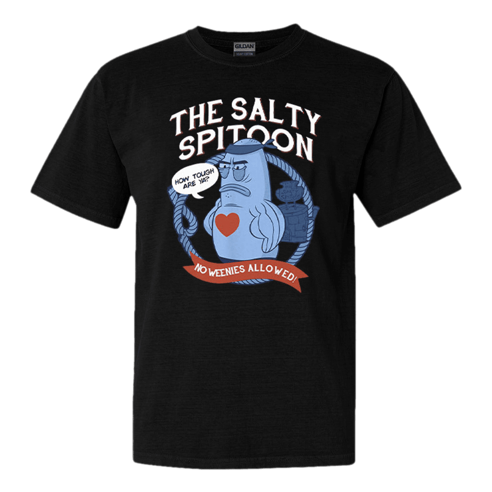 Spongebob Squarepants The Salty Spitoon No Weenies Allowed Shirt Funny T-Shirt Spongebob Squarepants The Salty Spitoon No Weenies Allowed Shirt Funny T-Shirt