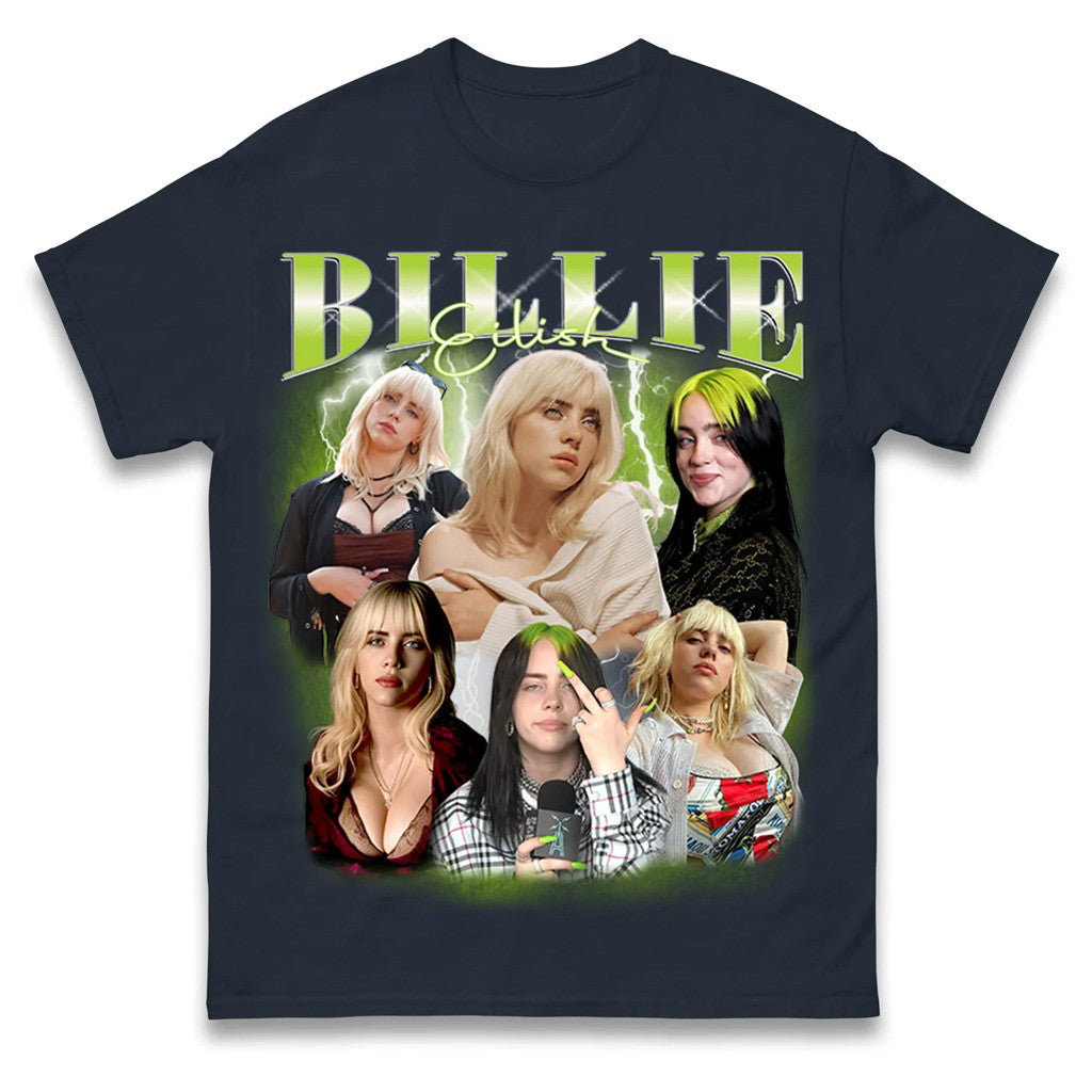 Spoofy Tees Merch Billie Eilish Bootleg T-Shirt Gifts For Girlfriend Spoofy Tees Merch Billie Eilish Bootleg T-Shirt Gifts For Girlfriend