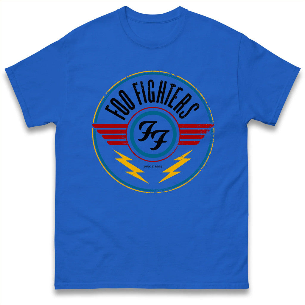 Spoofy Tees Merch Foo Fighters Blue T-Shirt Gifts For Friends