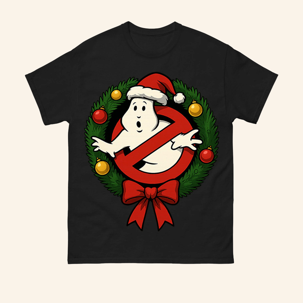 Spoofytees Merch Ghostbusters Christmas T-Shirt Christmas Gifts For Friends Spoofytees Merch Ghostbusters Christmas T-Shirt Christmas Gifts For Friends