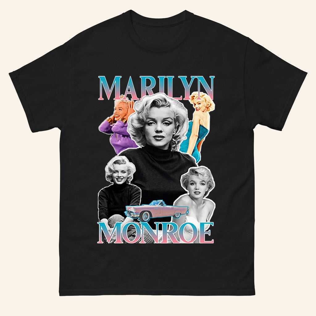 Spoofytees Merch Marilyn Monroe Pink Cadillac Bootleg T-Shirt Gifts For Fans Spoofytees Merch Marilyn Monroe Pink Cadillac Bootleg T-Shirt Gifts For Fans