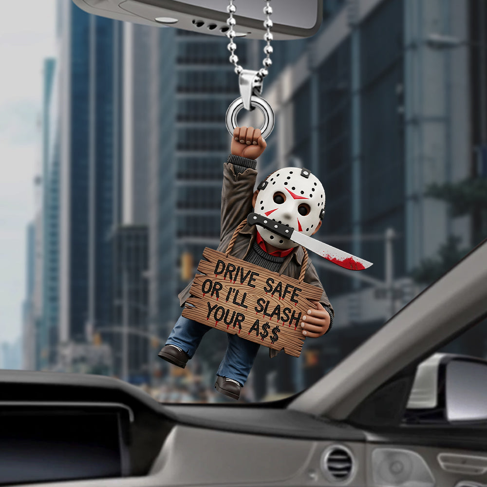 Spooky Characters Funny Gifts For Horror Fans Car Ornament - Cute Christmas Tree Gift Idea Spooky Characters Funny Gifts For Horror Fans Car Ornament - Cute Christmas Tree Gift Idea