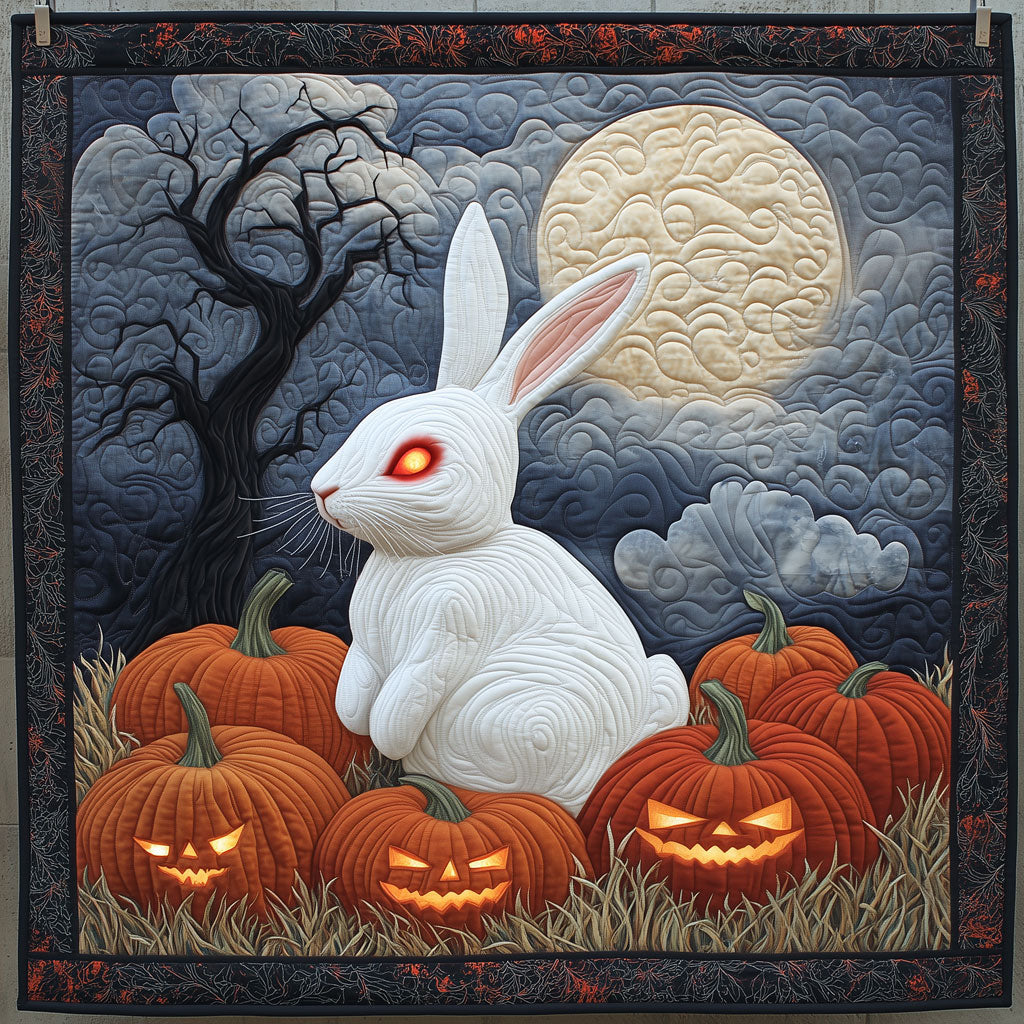 Spooky Rabbit Quilt Elegant Quilt Blanket Gift for Housewarming