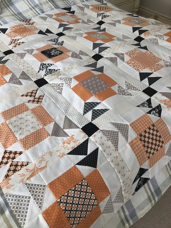 Spooky Season Quilted Blanket Gift For Halloween
