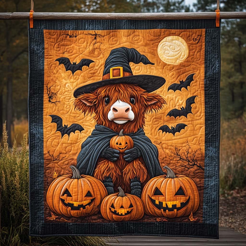 Spooky Specter Quilted Blanket Unique Halloween Gifts